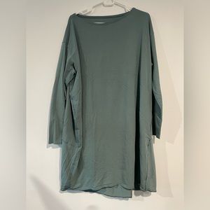 Extra long oversized lounge shirt